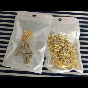 Bling Pendant and 22” Chain 4PF  - Proceeds Benefit Charity